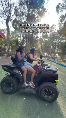 Soy terreneitor 🫢 ajajjaa me encanta andar por todos lados . Lo puedes encontrar en el parque zonal huascar de Villa El Salvador . Cuesta s/ 10 soles y pueden subir 2 personas en una moto .  🕣 no hay tiempo, pero son 7 vueltas nada más 😇 #parques  #planes #villaelsalvador 