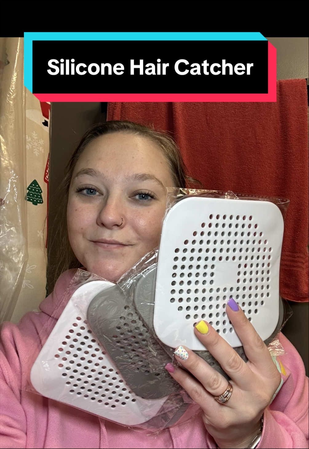 ✨ Stop letting your drains clog when you can prevent it with these awesome silicone hair catchers! Easy clean! #fyp #haircatcher #cloggeddrain #silicone #draincatcher 
