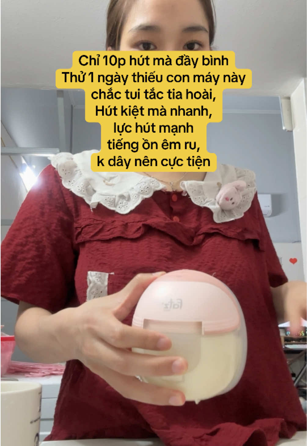 Chưa phải mất tiền thêm để mua con máy huý sữa khác ngoài con này, hãng Fatz thì khá uy tín rồi, máy dùng bền, đáp ứng được các tiêu chí như: hút kiệt, lực mạnh, nhanh, tiến ồn bé, k dây nên rất tiện, có bảo hành. #mayhutsua #embedangyeu #fatzbaby #mebimsua #mebimchamcon 