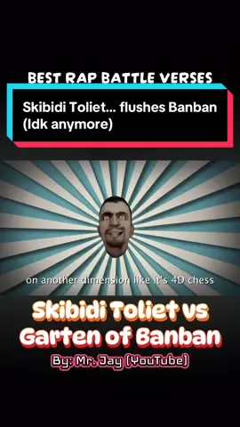 What… what even am I doing? #skibiditoilet #gartenofbanban #rapbattle #brainrot #whatamidoing 