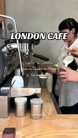 A Japanese style cafe called Omotesando Koffee, located short walk from Tottenham court road, Elizabeth Line. Omotesando district in Tokyo, known for minimalist Japanese design and crafted coffee. #londoncafe #รีวิวคาเฟ่ #coffee #matcha 