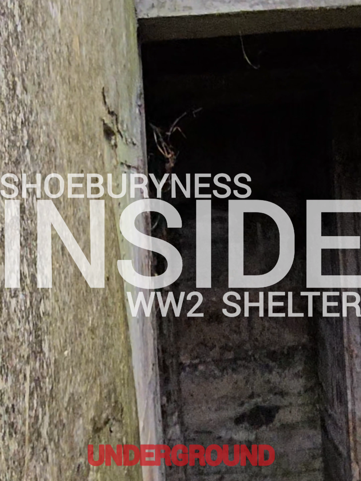 SEE INSIDE A WW2 UNDERGROUND AIR RAID SHELTER - SHOEBURYNESS  #southend #military  #shoeburyness #airraidshelter #ww2 LINK in COMMENTS 👍
