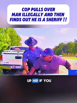 COP PULLS OVER MAN ILLEGALLY AND THEN FINDS OUT HE IS A SHERIFF #unitedstates #cops #today #news #usa 