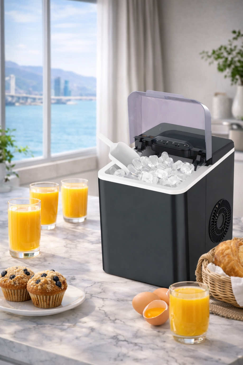 Máy làm đá viên mini FUJIHOME IM1218 – Làm đá nhanh chỉ 6–9 phút, công suất 100W, nhỏ gọn tiện lợi, cực hợp cho gia đình và những ngày cần đá mát lạnh liên tục ❄️ #maylamdavienminifujihomeim1218 #thinhhanh #xuhuongtiktok #muataitiktokshop #giadungthongminh 