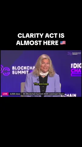 CLARITY ACT IS ALMOST HERE 🇺🇸