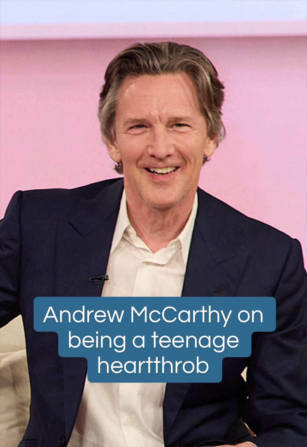 Andrew McCarthy on being a teenage heartthrob 😍  #andrewmccarthy #drewbarrymore 