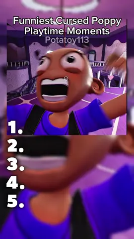 Funniest Cursed Poppy Playtime Moments #poppyplaytime #funnymoments #poppyplaytimechapter5 #fyp #rge 