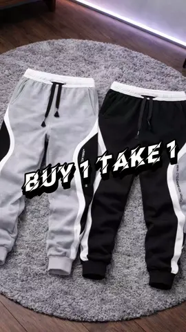 Buy 1 Take 1 | Men's Sports Running Pants - Casual Summer Breathable Loose Fashion Trendy Soft Wear Sweatpants, Korean Style.