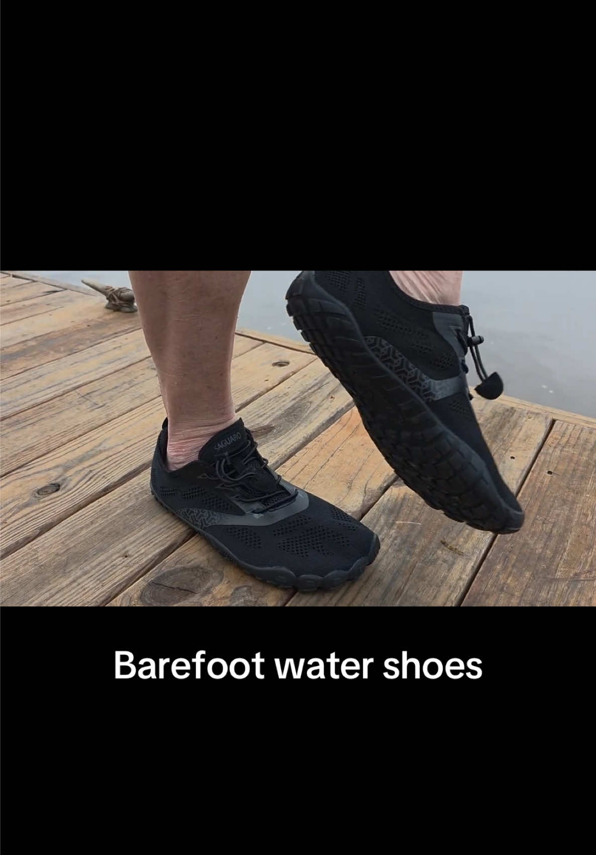 I knew my dad would love these barefoot water shoes! Quick dry, flexible, cushioned, Great traction etc. @SAGUARO Shoes #water #shoes #boating #barefoot #fyp 