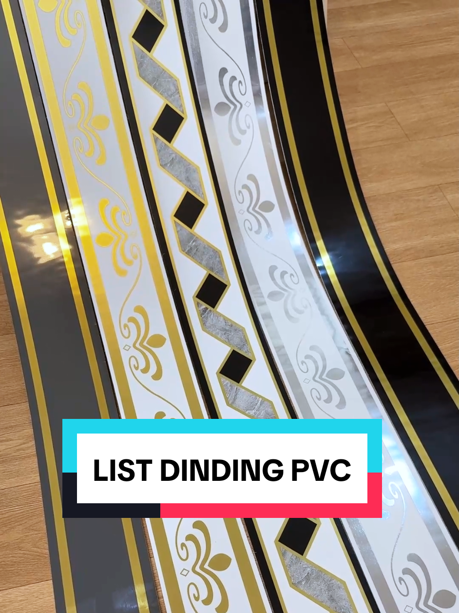 List wall border pvc list wallpaper bahan glossy anti air lebar 10cm panjang 5 meter #listwallpaper #listdindingpvc #listpvc #wallborder #pvcwallpaper 