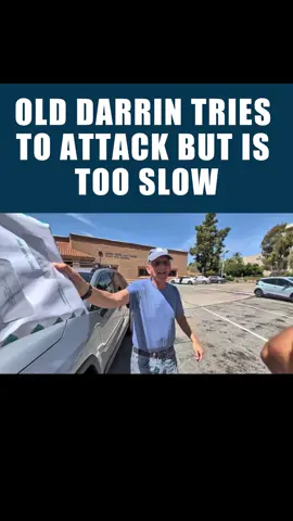 OLD DARRIN TRIES TO ATTACK BUT IS TOO SLOW #audit #drama #karen #1stamendment 
