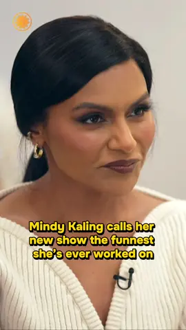 Mindy Kaling calls her new show, “Not Suitable For Work,” the funnest show she has worked on to date: “It’s so much more personal to me...I had a great time.” #mindykaling 