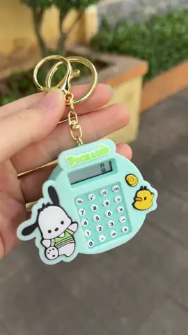 Móc vào chìa khoá hay túi xách lúc đi chợ có cái mà tính mấy mom ạ#maytinhcamtay #mockhoa #maytinhmini 