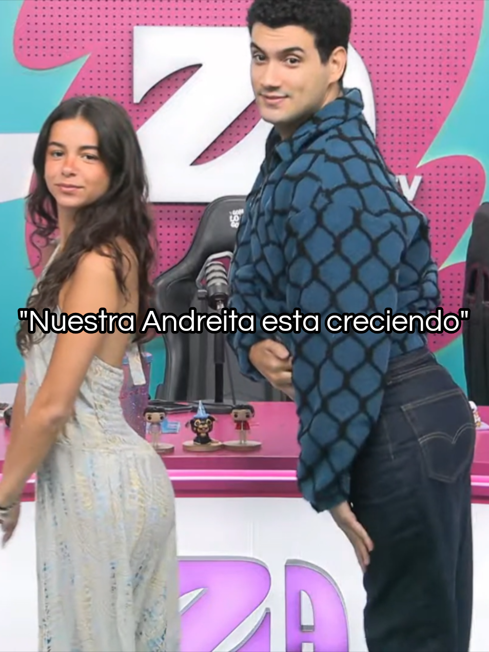 Nuestra Andreita 🫣 esta creciendo ✨️ @Zacatv @andrea noriega  #xyzbcafypシ #fypシ゚ #zacatv #fyp #segundatemporada 