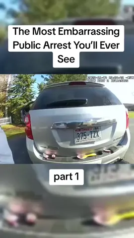 The Most Embarrassing Public Arrest You’ll Ever See part 1 #bodycam #polic #viralvideo #policeofficer 