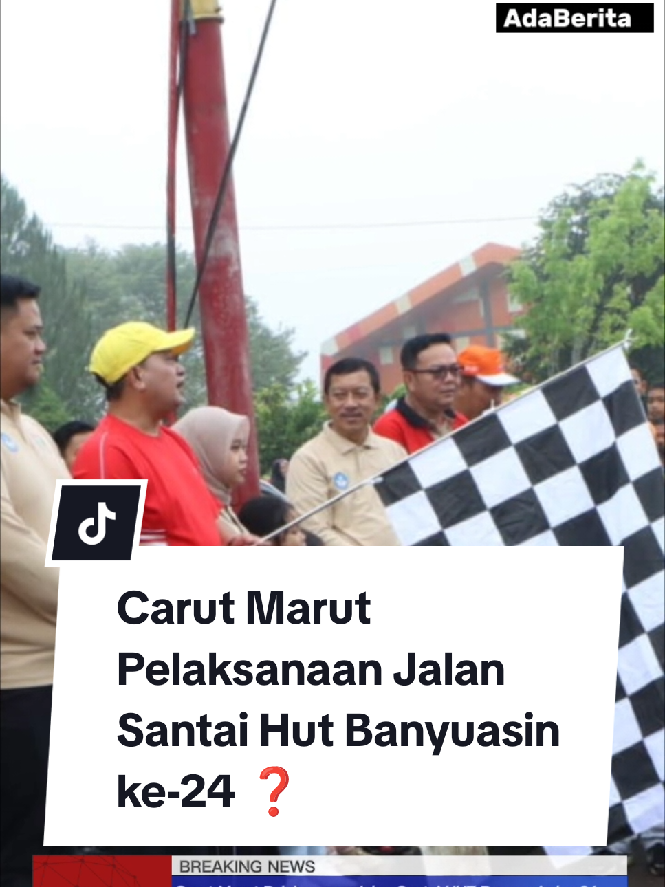 🔴 Carut Marut Pelaksanaan Jalan Santai Hut Banyuasin ke-24 ❓ #hutbanyuasin24 #jalansantai #banyuasinsumsel #carutmarut 