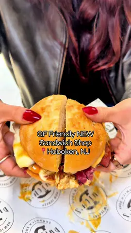 If you’re in Hoboken… I might’ve just found one of the best sandwich + wrap spots 👀🥪 (and yes… they’re GF friendly!!) @dutchssandwichshop just opened downtown and this is 100% a spot you need to try. Here’s what we got: • Dutch Caesar (GF wrap)  • Dutch Daddy (hot pastrami, bacon egg & cheese, Dutch sauce)  • Angry Bird  • Stad • Sloppy Turkey (Ask for Ashley! AKA the best. 🫶🏻)  #hoboken #hobokennj #hobokengirl #hobokenfood #hobokeneats 