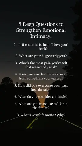 The right questions can open someone up in ways years of small talk never could. #Relationship #deepconversation #couplegoals #Love #fyp