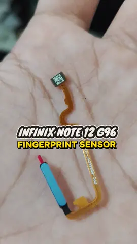 Infinix Note 12 G96 Fingerprint Sensor