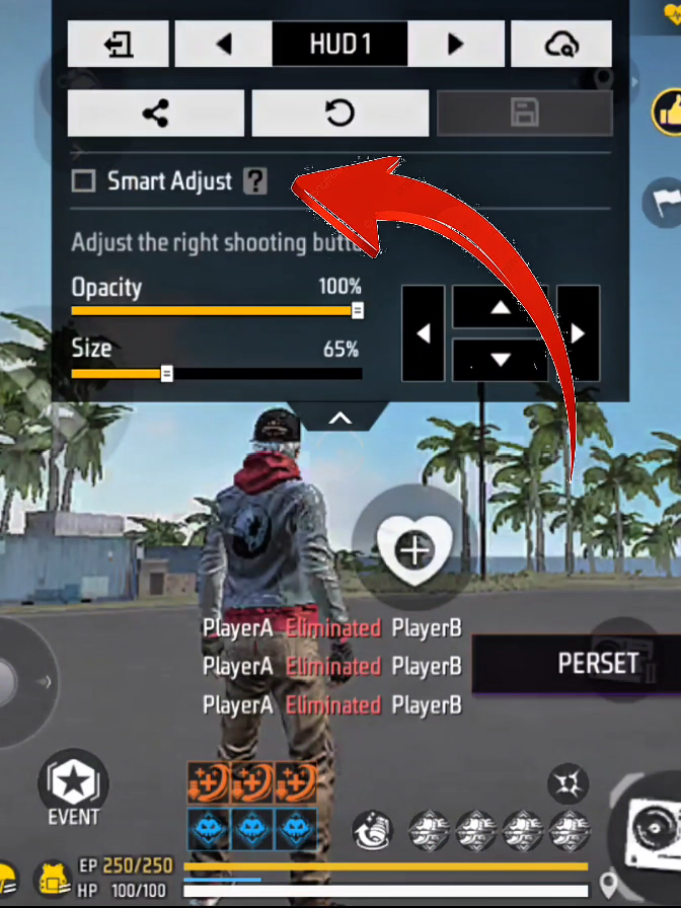 HUD PROBLEM SOLUTION IN OB53 UPDATE💯#viralvideo #freefire #freefirepakistan #ff #trending 