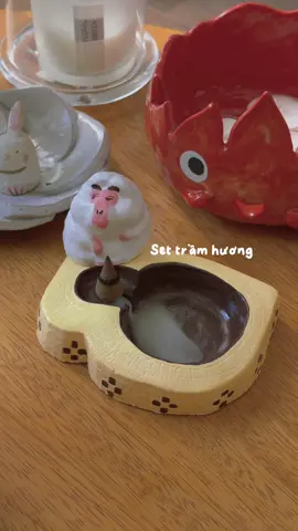 Vừa thấy là mình đặt mua set này lun ý🥰 trầm dc làm thủ công rất thơm😌  #tramhuongtunhien #unboxingvideo #trangtrinhacua #tamlinhphongthuy 