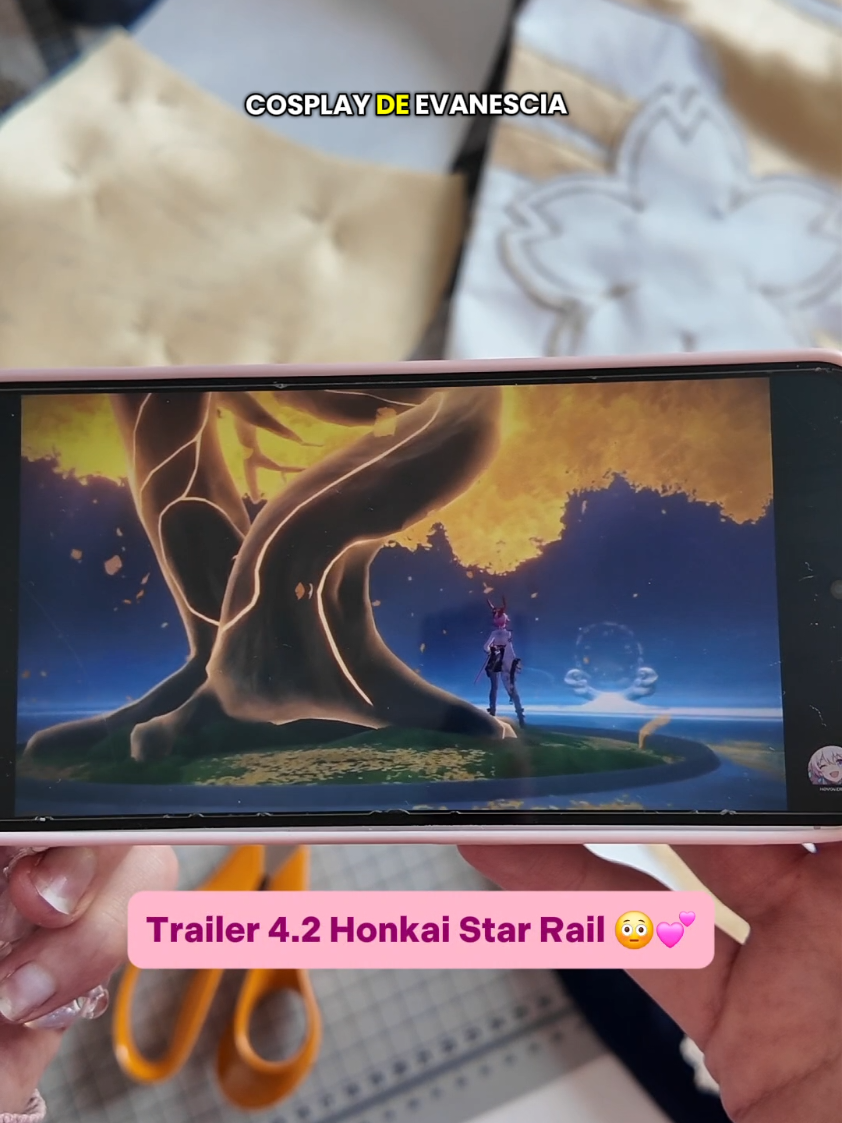 Tout pour Evanescia hehe ! Je suis encore plus motivée pour finir son cosplay à temps héhé ! La j'ai bien avancé j'ai hâte de vous montrer tout ça ! Vous vous allez pull qui dans la version 4.2 de Honkai Star Rail ? #HonkaiStarRail #hsrcreators #hsrtrailer #evanescia 
