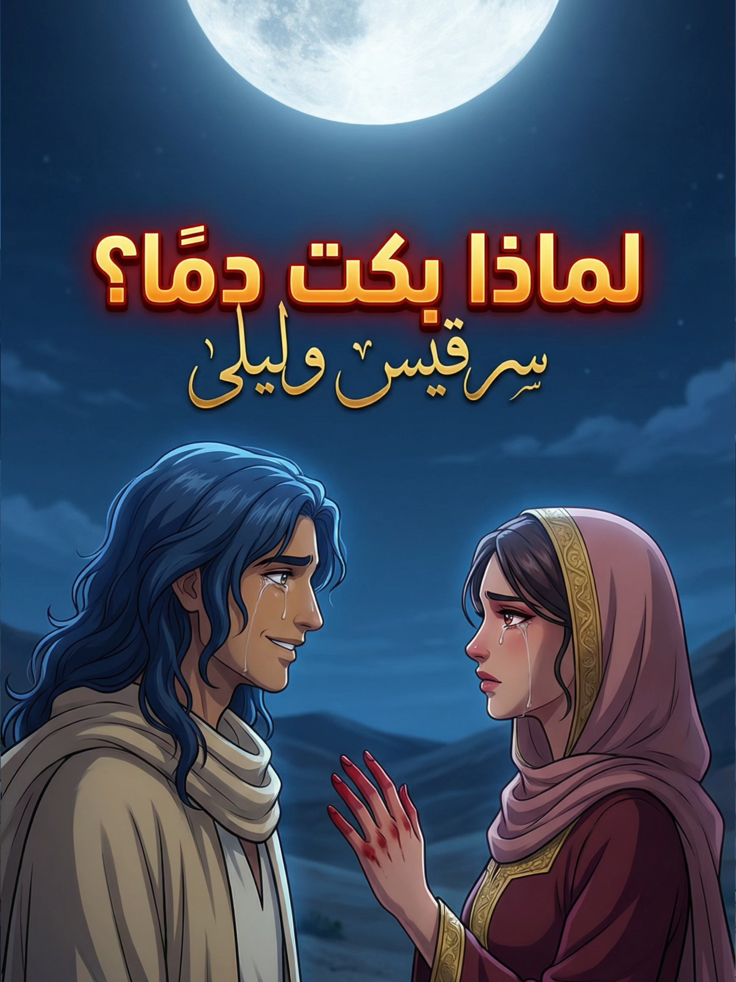 أجمل أبيات مجنون ليلى 💔 | قصة تبكي الحجر! #حب #فراق #ابيات_شعر #قيس_وليلى #قصص