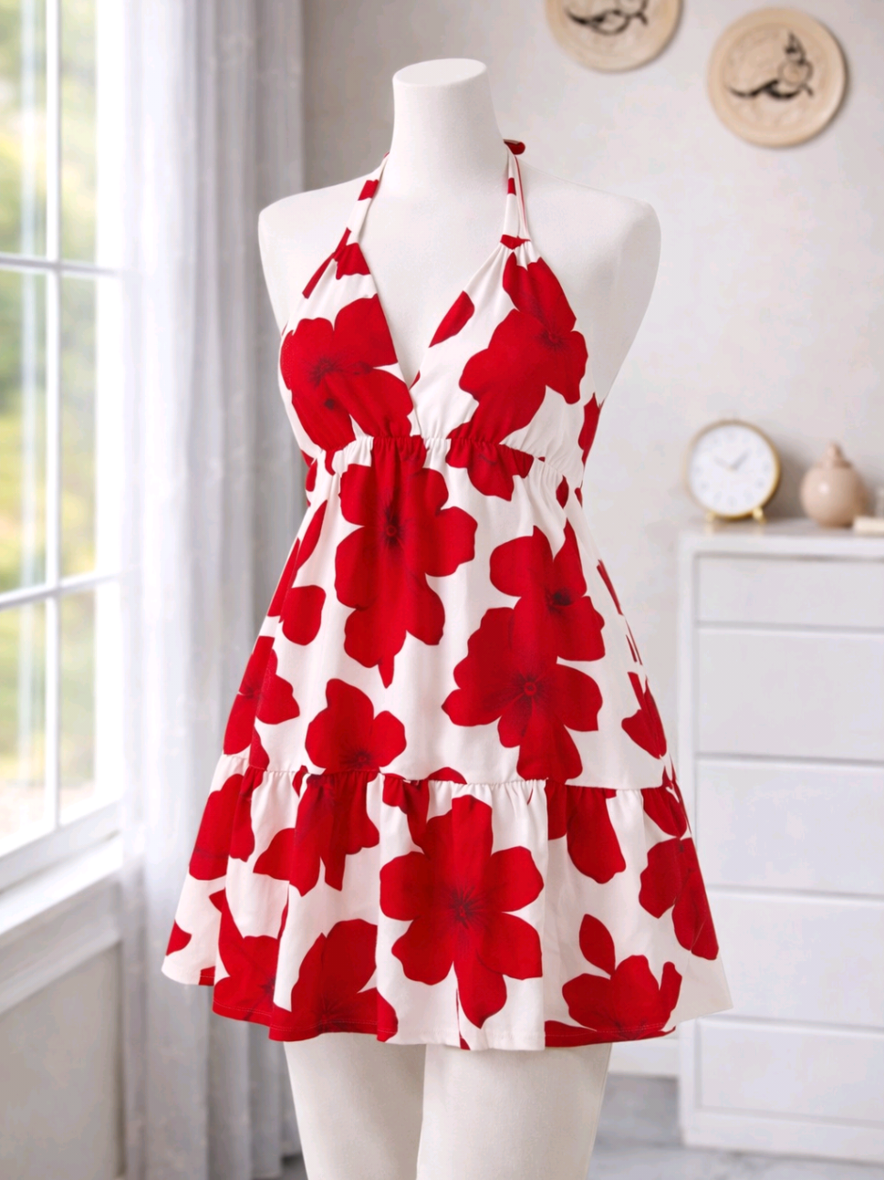 Mini Dress Luna Maya Bahan Rayon Stylish Modern #dresrayon #dress #minidres #fyp 