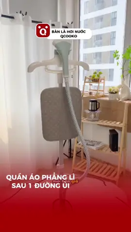 Bàn là hơi nướng dạng cây siêu tiện lợi. Là ủi nhanh, không làm hỏng vải mà hơn hết nha, cực kỳ tiện lợi. Trợ thủ cho phái đẹp, từ nay tạm biệt các nếp nhăn vô duyê trên quần áo 🥰🥰 #qcooko #dogiadung #banlahoinuoc #banlaquanao #banlacaydung 