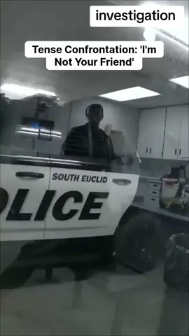 Tense Confrontation_ 'I'm Not Your Friend'#police #criminal #cops #crime #foryoupage #bodycam 