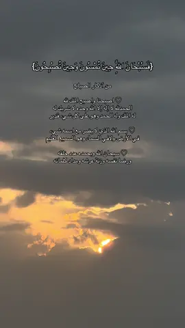 #فسبحان_الله_حين_تمسون_وحين_تصبحون #قران #اذكار_الصباح #❤️ #اكسبلور 