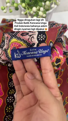 Udah terjamin kualitasnya Batik Kencana Ungu #daster #batikindonesia 