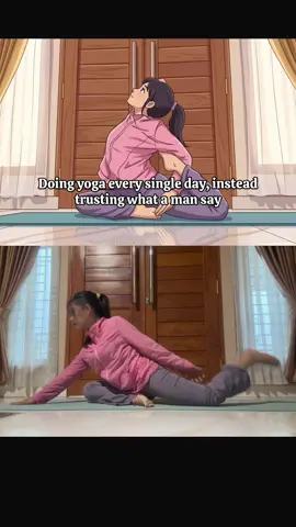 Teu percanten abimah bruno🙏🏻#yogapose#yogaflowdaily 