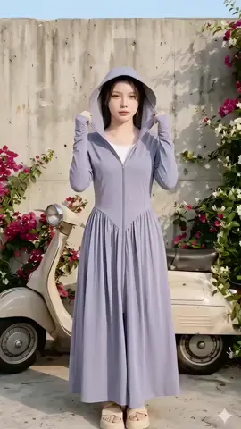 Áo Khoác Chống Nắng Toàn Thân Cho Nữ#vaychongnang #aochongnang #aochongnangnu #xuhuong 
