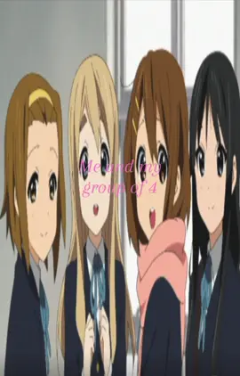 Since @⌗ j @🦄 wanted a different version here you go #konanime  #k_on #animefyp #groupof4 #quadro 