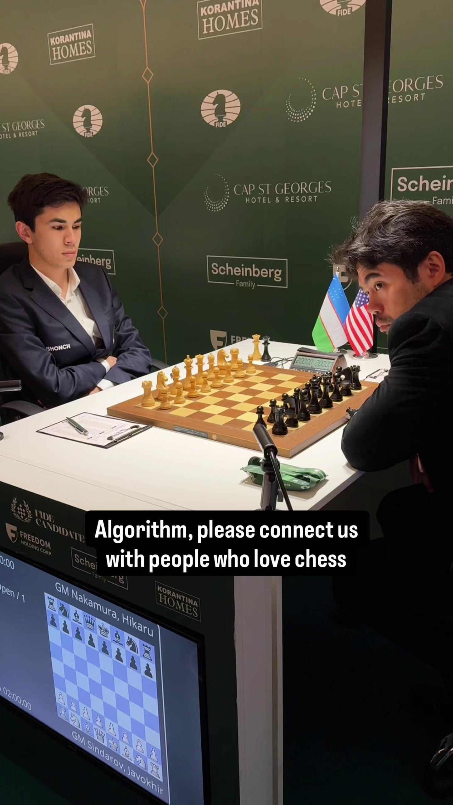 Round 12 of the FIDE Candidates Tournament 2026 is on 🔥 What's your prediction for today? 🗓 Dates: March 28–April 16 🌍 Location: Cap St Georges Hotel & Resort, Cyprus 🇨🇾 📺 Watch Live Broadcast: https://youtube.com/live/N3JEa9qV6Es #FIDECandidates #Chess #FIDE #Cyprus