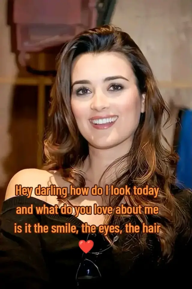 Cote De Pablo 🌹🌹🌹❤️🌹🥰🌹❤️🥰 #cotedepablo #ncis #artist  #darling how do I look 