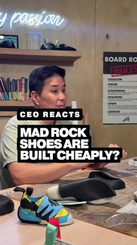 Built not bought! #climbing #climbingshoes 