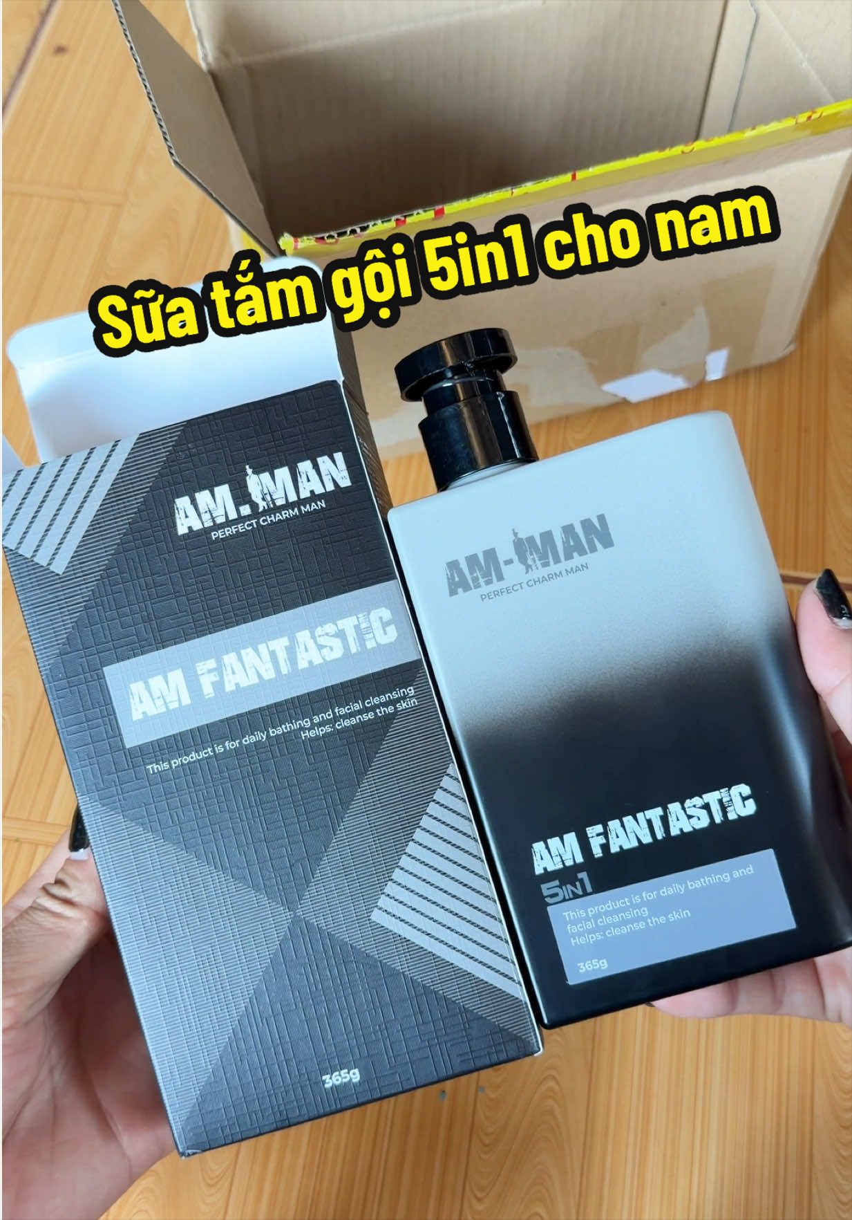 Sữa tắm gội 5in1 cho nam AM MAN #suatamgoi5in1chonam #suatamgoi5in1nam #suatamgoi5in1amman 
