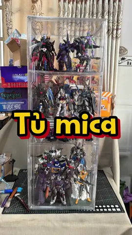 Hộp Mica trưng cho đẹp 🤣  #gundam #toys #robot #modelkit #Minhhyhy 