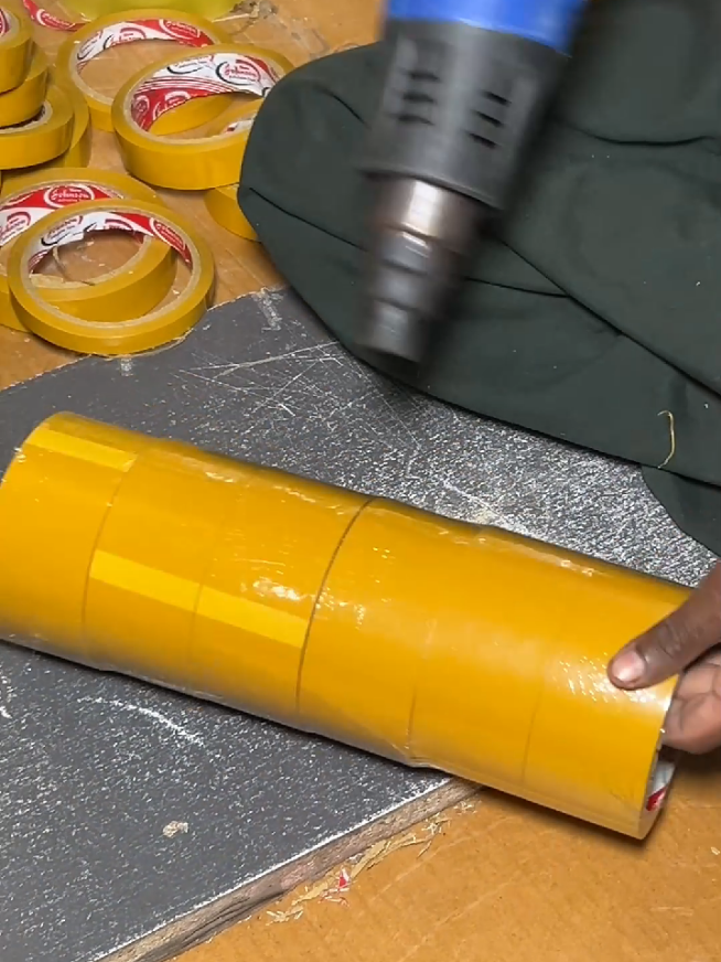How Packing Tape Is Made 😱 (This Process Will Shock You!) | Satisfying Factory #oddlysatisfying #manufacturing #shorts #fyp #trendingnow 
