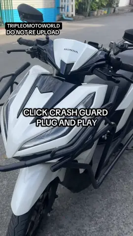 QUALITY CRASH GUARD BA HANAP MO FOR HONDA CLICKC V2,V3,V4 PLUG AND PLAY  Kakabit nalang  Kaya check out na! #clickcrashguardforsale #crashguardhondaclickv2tov4  #dagdagprotekshon 