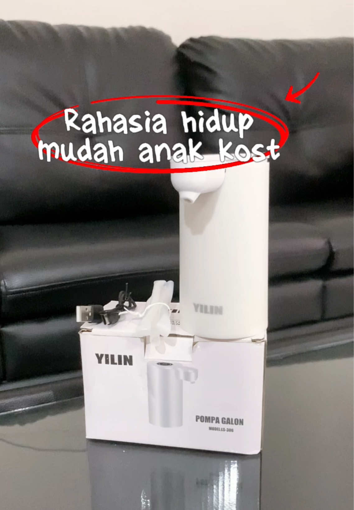 Ga perlu lagi angkat galon deh😍#pompagalon #pompagalonelektrik #fyp #racuntiktok #pompaelektrik 