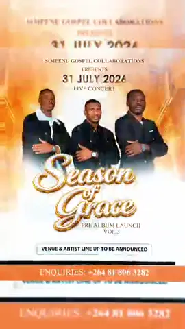 SIMPENU GC VOL. 3 A Season Of Grace Pre Album Launch  Come all and please help us give gratitude 🙏 