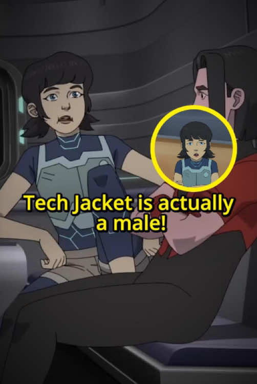 Why does Tech Jacket deliberately sit with her legs spread facing Oliver She might actually be a male!#invincible #mark #invincibleseason4 #fouryou #us 