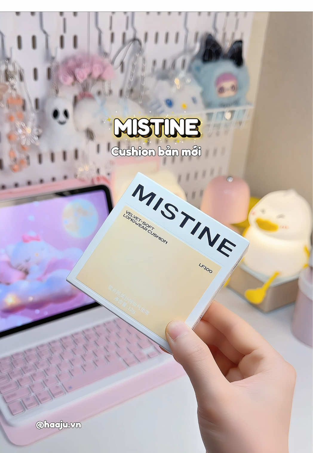 Cushion mistine bản mới dùng siu ưng lun #cushionmistine #phannuockiemdau #phannuocmistine #cushionkiemdau #unboxing 
