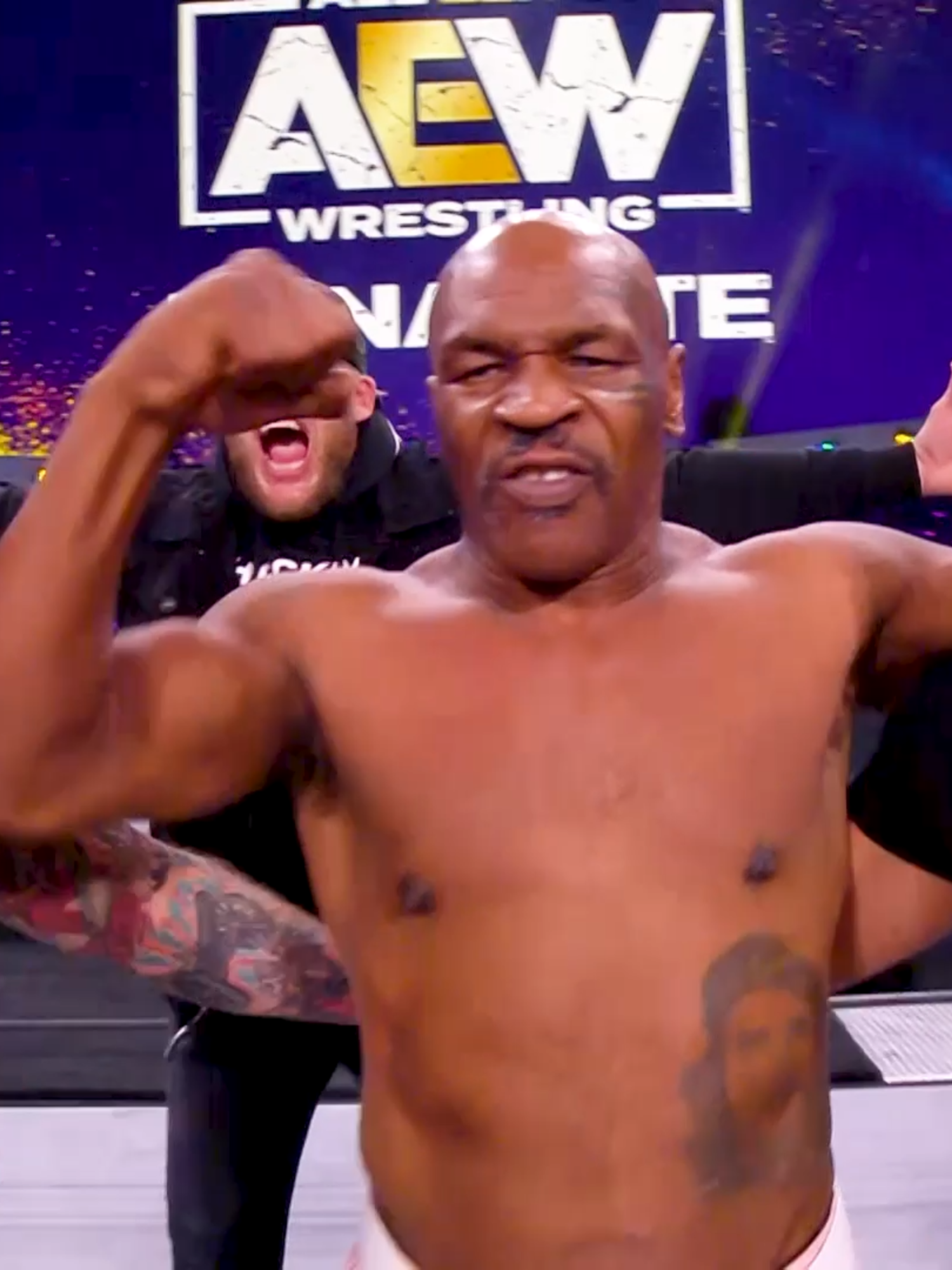 #OnThisDay in 2021: Mike Tyson joined the Inner Circle… and knocked out Cash Wheeler! 😱