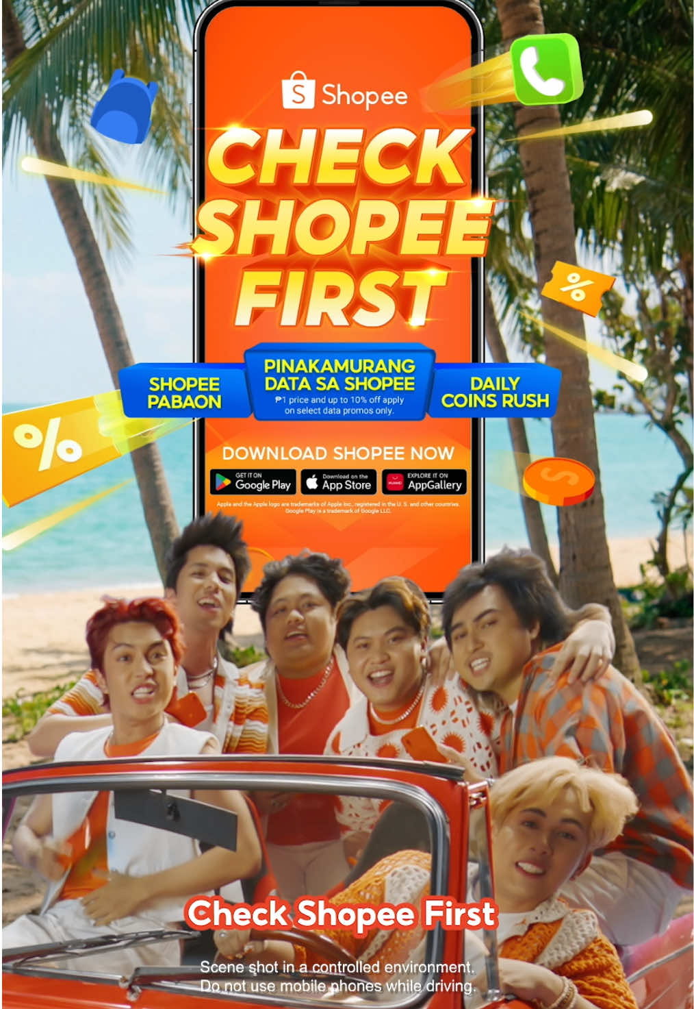 Kalimutan muna ang problema at sumama kila @Cup of Joe at @Maki *ੈ✩‧₊˚ for a fun road trip! Besties, mas lalong masaya pa ‘yan when you #CheckShopeeFirst araw-araw dahil may: ✅ Pinakamurang Data sa Shopee  ✅ Daily Coins Rush for extra coins every check-in  ✅ Shopee Pabaon for Besties between 18-24 years old  Tara na, Bestie: https://s.shopee.ph/808isg7OWv  Visit https://shopee.ph/ for more details.  Promo runs from April 1 - 30, 2026  Per DTI Fair Trade Permit No. FTEB-252454,252464, 253934 Series of 2026  ASC Ref. No. S0176D031726S #ShopeexCupofJoe 