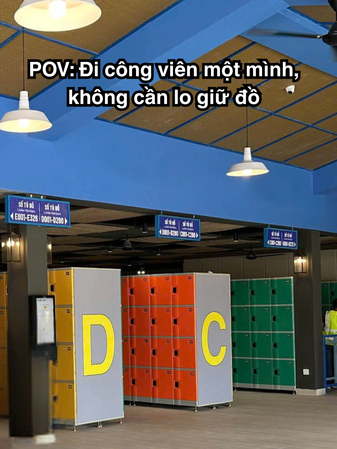 POV: Đi công viên một mình, không cần lo giữ đồ Hôm nay theo chân Locker & Lock trải nghiệm một ngày đi chơi 