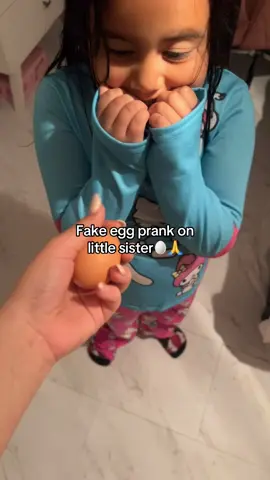 Guys she’s okay I bought her Robux #eggprank #fyp #prank 